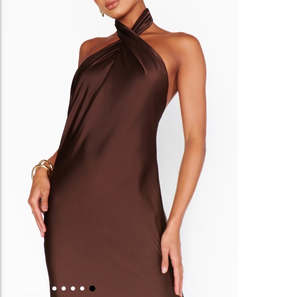 Show Me Your MuMu Brown Maxi Dress - Picture 4 of 7